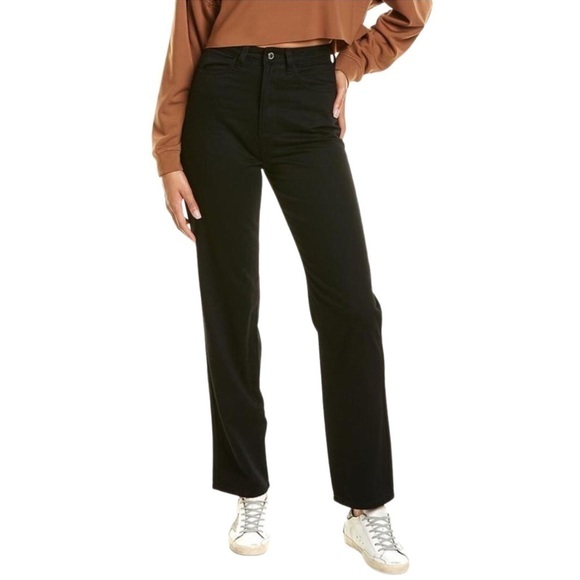 New! WeWoreWhat High Rise Straight Leg Rigid Cotton Mom Jean - Picture 2 of 13